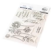 Wildflower Bouquet Stamps - Pinkfresh Studio