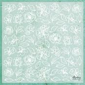 Flowers 1 Decorative Vellum - Mintay Papers