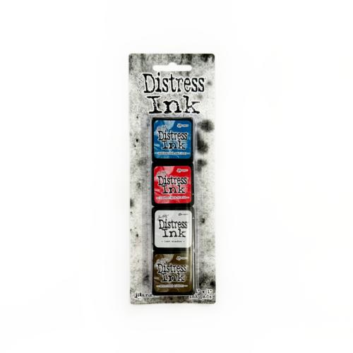 Tim Holtz Distress® Mini Archival Ink™ Kit #4– Trinity Stamps