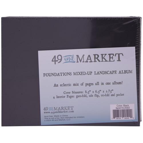 49 and Market Foundations Mixed Up Album: Portrait, White (FA24869)