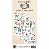 Wherever Fly Rub-on Transfer Set - 49 and Market