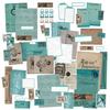 Color Swatch Teal Ephemera Stackers - 49 and Market