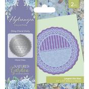 Ditsy Floral Doily Nature's Garden Hydrangea Metal Dies - Crafter's Companion