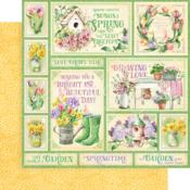 Bright Beautiful Day Paper - Grow with Love - Graphic 45
