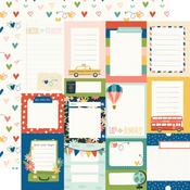 Journal Elements Paper - Pack Your Bags - Simple Stories
