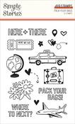 Pack Your Bags Clear Stamps - Simple Stories