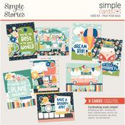 Pack Your Bags Simple Cards Card Kit - Simple Stories