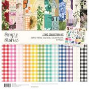 Simple Vintage Essentials Color Palette 12x12 Collection Kit - Simple Stories