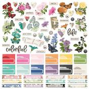Simple Vintage Essentials Color Palette Sticker Sheet - Simple Stories