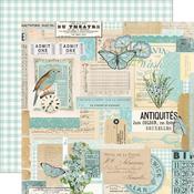 Mint Collage Paper - Simple Vintage Essentials Color Palette - Simple Stories