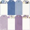 Blue & Purple Tags Paper - Simple Vintage Essentials Color Palette - Simple Stories