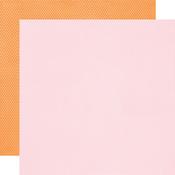 Blush & Orange Dots Paper - Simple Vintage Essentials Color Palette -Simple Stories