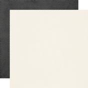 Cream & Black Dots Paper - Simple Vintage Essentials Color Palette - Simple Stories