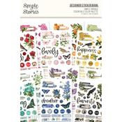 Simple Vintage Essentials Sticker Book - Simple Stories