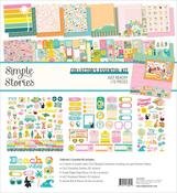 Just Beachy 12x12 Collector's Essential Kit - Simple Stories