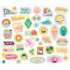 Just Beachy Bits & Pieces Sticker - SImple Stories