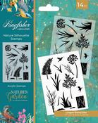 Nature Silhouette - Nature's Garden Kingfisher Clear Acrylic Stamps