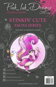Stinkin' Cute - Pink Ink Designs 6"X8" Clear Stamp Set