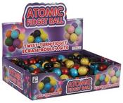 Multicolor - Atomic Fidget Ball Toys 12/Pkg