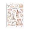 Romance Forever Washi Pad - Stamperia