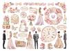 Ceremony Assorted Die Cuts - Romance Forever - Stamperia