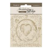 Hearts Decorative Chips - Romance Forever - Stamperia