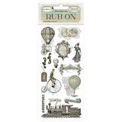 Balloons Rub-ons - Voyages Fantastiques - Stamperia