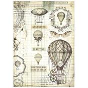 Balloon Rice Paper - Voyages Fantastiques - Stamperia