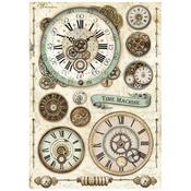 Clock Rice Paper - Voyages Fantastiques - Stamperia