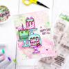 Sugar and Calorie Free 4x10 Stamp Set - Picket Fence Studios
