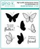 Delicate Butterflies Stamp Set - Gina K Designs