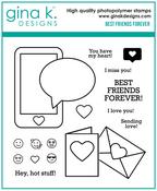 Best Friends Forever Mini Stamp Set - Gina K Designs