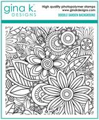 Doodle Garden Background Stamp - Gina K Designs