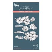 Spring Magnolias, Spring Sampler - Spellbinders Press Plate & Die By Simon Hurley