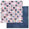 Quilted Glory Paper - Flags And Frills - American Crafts