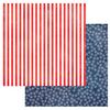 Stars And Stripes Paper - Flags And Frills - American Crafts
