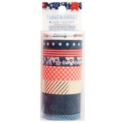 Flags And Frills Washi Tape - American Crafts - PRE ORDER