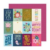Just For You Paper - Joyful Notes - Pink Paislee