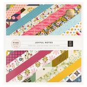 Joyful Notes 12x12 Paper Pad - Pink Paislee