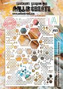 Hugely Hexagonal - AALL And Create A4 Stencil