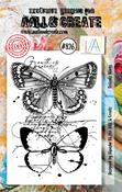 Delicate Wings - AALL And Create A7 Photopolymer Clear Stamp Set