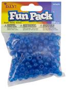 Clear Blue - CousinDIY Acrylic Pony Beads 250/Pkg