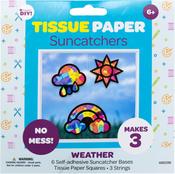 Weather, Makes 3 - CousinDIY Tissue Suncatcher Kit