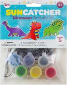Dinosaur, Makes 5 - CousinDIY Suncatcher Kit