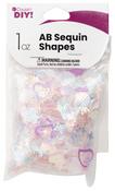 Assorted Shapes - CousinDIY Crystal Sequins 1oz
