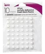 Pearl - CousinDIY Acrylic Adhesive Gems 10mm