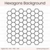 Hexagons Background - Digital Cut File - ACOT