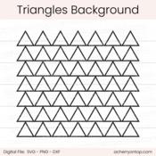 Triangles Background - Digital Cut File - ACOT