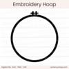 *FREE* Embroidery Hoop - Digital Cut File - ACOT