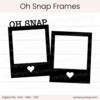 Oh Snap Frames - Digital Cut File - ACOT